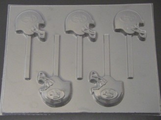 1412 Football Helmet 49ers Chocolate Candy Lollipop Mold